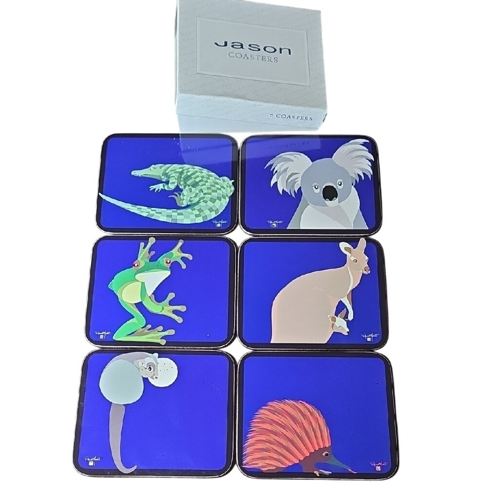 Jason Coasters with‎ Australian Animal Designs (6)